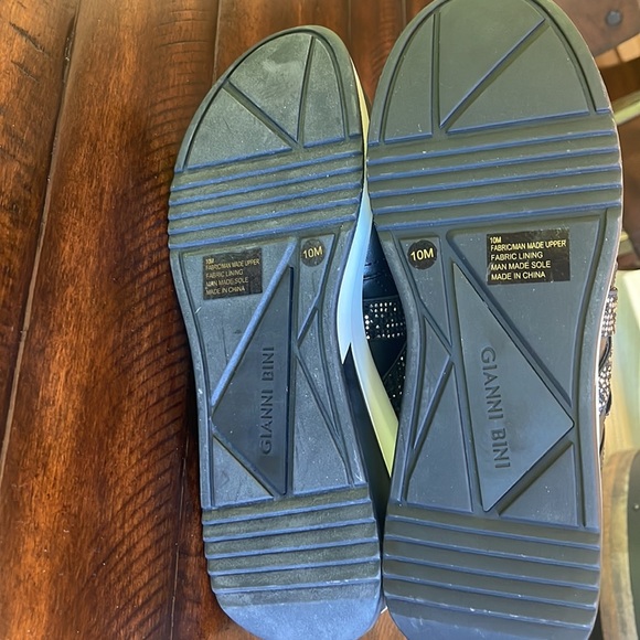 Gianni Bini black wedge sneaker - Picture 7 of 7